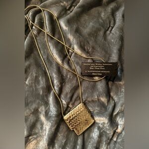 House of Harlow 1960 gold pendant necklace